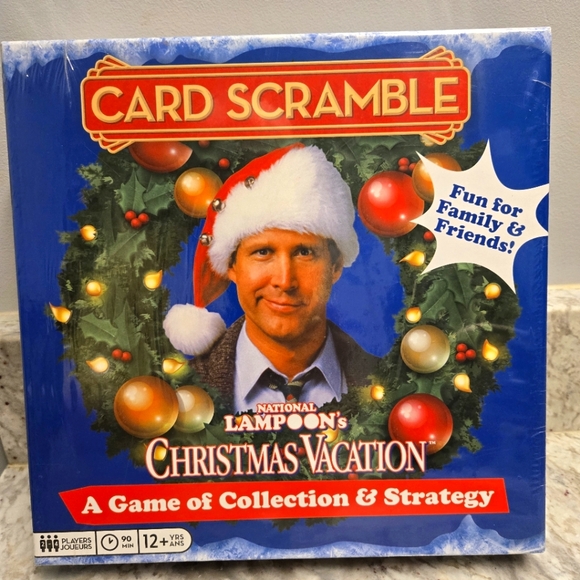 National Lampoon's Christmas Vacation Card Scramble NEW Sealed Great Gift - Picture 1 of 2
